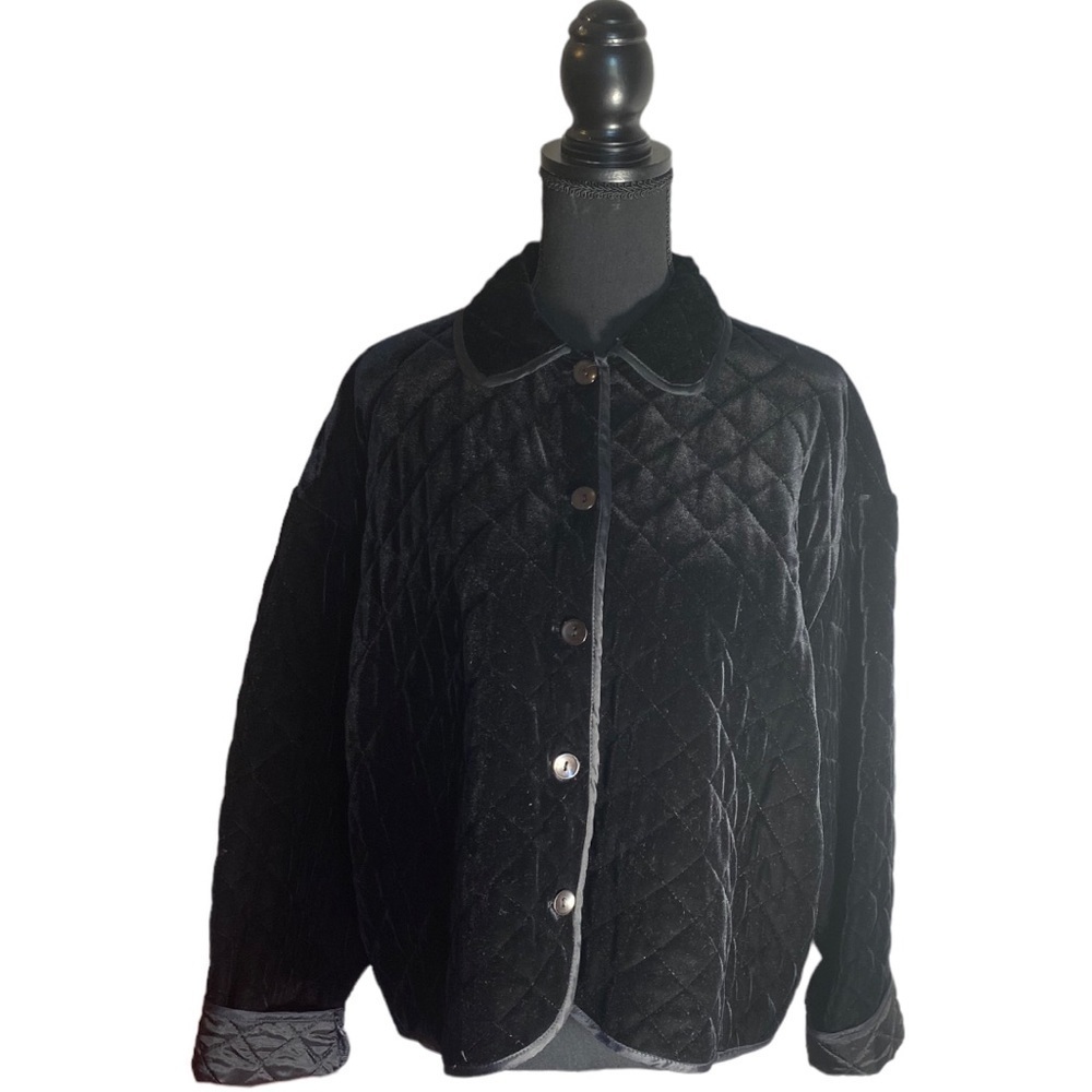 Black Quilted Jacket